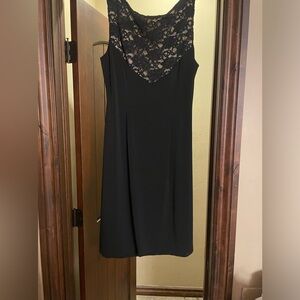 Black cocktail dress size 14